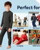 CITY THREADS CITY THREADS Boys Soft & Cozy Thermal Long Johns 2-Piece Set - 5