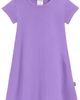 CITY THREADS CITY THREADS Girls 100% Cotton Soft Knit Jersey Cap Sleeve Dress - 2
