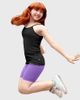 CITY THREADS CITY THREADS Girls 100% Soft Cotton Long Bike Shorts USA-Made - 1