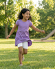 CITY THREADS CITY THREADS Girls Organic 100% Cotton Soft Bike Shorts - 5