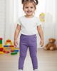CITY THREADS CITY THREADS Girls Ruffle Butt Soft 100% Cotton Leggings - 3