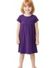 CITY THREADS CITY THREADS Girls Soft Organic 100% Cotton Empire Short Sleeve Sundress - 2