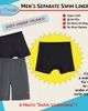 CITY THREADS CITY THREADS Men's Separate Quick-Dry Swim Liner - 2