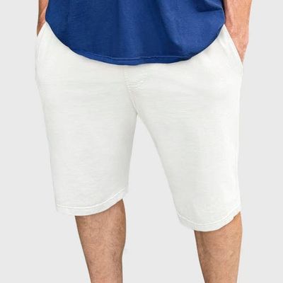 CITY THREADS CITY THREADS Mens Super-Soft 100% Cotton UPF 50+ Athletic Workout Shorts w/Pockets