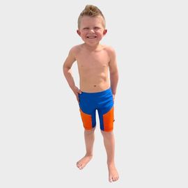 CITY THREADS CITY THREADS Unisex UPF 50+ Color Block Swim Jammer