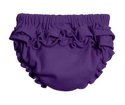 City Threads USA-Made City Threads USA-Made Baby Girls Soft 100% Cotton Ruffle Diaper Cover