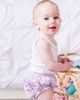 City Threads USA-Made City Threads USA-Made Baby Girls Soft 100% Cotton Ruffle Diaper Cover - 2