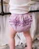 City Threads USA-Made City Threads USA-Made Baby Girls Soft 100% Cotton Ruffle Diaper Cover - 3