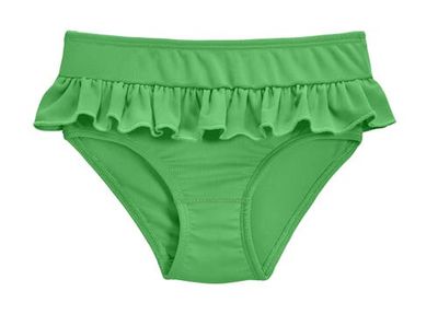 City Threads USA-Made City Threads USA-Made Girls UPF 50+ Ruffle Swim Briefs