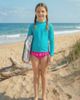 City Threads USA-Made City Threads USA-Made Girls UPF 50+ Ruffle Swim Briefs - 2