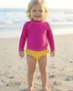 City Threads USA-Made City Threads USA-Made Girls UPF 50+ Ruffle Swim Briefs - 4