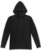 City Threads USA-Made City Threads USA-Made Mens 100% Cotton Midweight Long Sleeve Hooded T-Shirt with Cuffed Sleeves - 2