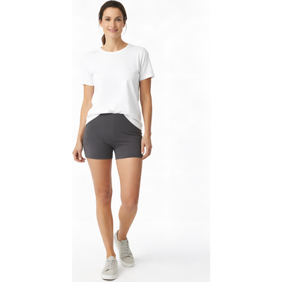 City Threads USA-Made City Threads USA-Made Women's Soft 100% Cotton Boy Style Bike Short