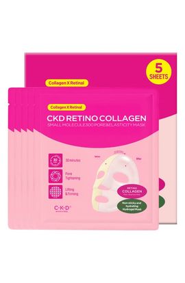CKD CKD Retino Collagen Small Molecule 300 Pore & Elasticity Mask Set 