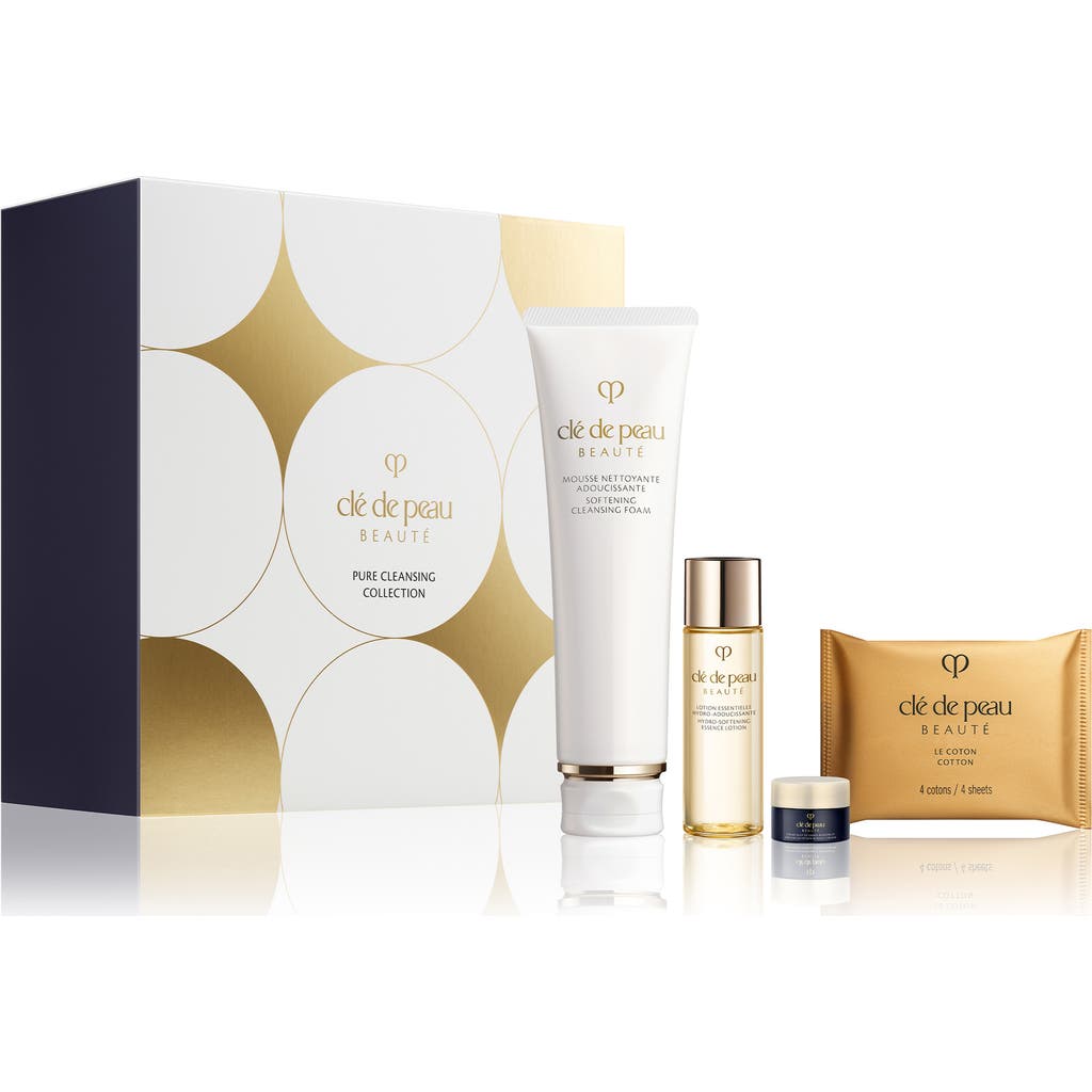 Clé de Peau Beauté Clé de Peau Beauté Pure Cleansing Collection Set $119 Value 