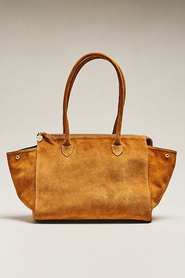 Clare V. Beatrice Suede Tote Bag