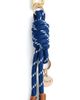 Clare V. Clare V. Barrel Knot Bag Charm Blue One - 1