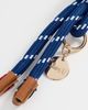 Clare V. Clare V. Barrel Knot Bag Charm Blue One - 3