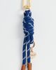 Clare V. Clare V. Barrel Knot Bag Charm Blue One - 4