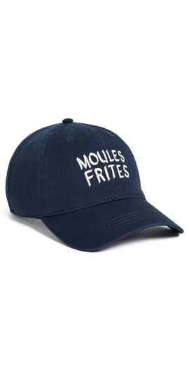 Clare V. Clare V. Baseball Hat Cream/Navy One