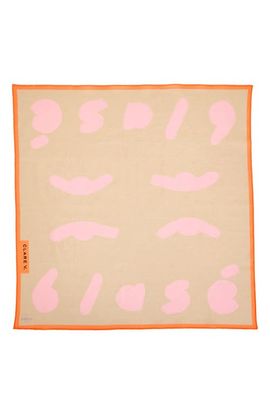Clare V. Clare V. Blase Eyes Cotton Scarf
