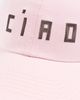 Clare V. Clare V. Ciao Baseball Cap Light Pink/Chocolate One - 5