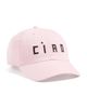 Clare V. Clare V. Ciao Baseball Cap Light Pink/Chocolate One - 6