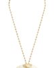 Clare V. Clare V. Clamshell Pendant Necklace Cream One - 1