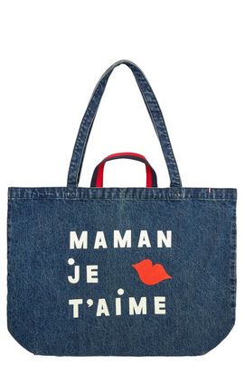 Clare V. Clare V. EMC Jumbo Denim Tote