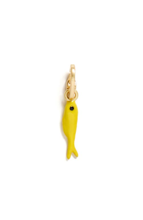 Clare V. Clare V. Enamel Sardine Charm