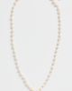 Clare V. Clare V. Freshwater Pearl Charm Necklace Cream Multi One - 4