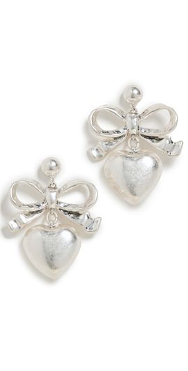 Clare V. Clare V. Heart Drop Earrings