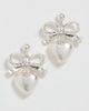 Clare V. Clare V. Heart Drop Earrings - 2