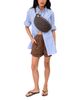 Clare V. Clare V. Large Woven Leather Fanny Pack - 4