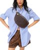 Clare V. Clare V. Large Woven Leather Fanny Pack - 5