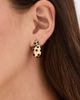 Clare V. Clare V. Le Drop Earrings Black/Gold One - 3