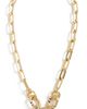Clare V. Clare V. Le Pendant Necklace Vintage Gold One - 1