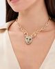 Clare V. Clare V. Le Pendant Necklace Vintage Gold One - 3
