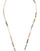 Clare V. Clare V. Le Stripe Pearl Necklace Multi One - 1