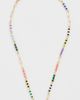 Clare V. Clare V. Le Stripe Pearl Necklace Multi One - 2