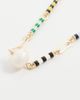 Clare V. Clare V. Le Stripe Pearl Necklace Multi One - 4