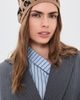 Clare V. Clare V. Leopard Knit Beanie Camel Jaguar One - 3