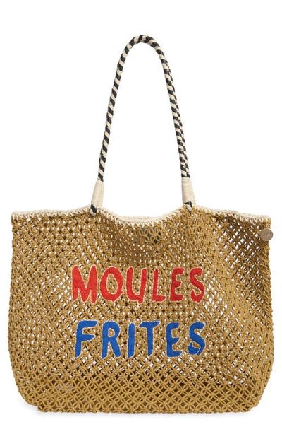 Clare V. Clare V. Lété Moules Frites Cotton Crochet Tote