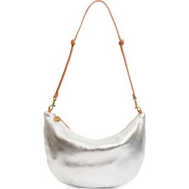 Clare V. Clare V. Lune Metallic Leather Shoulder Bag