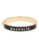 Clare V. Clare V. Masculin Féminin Enamel Bangle - 3