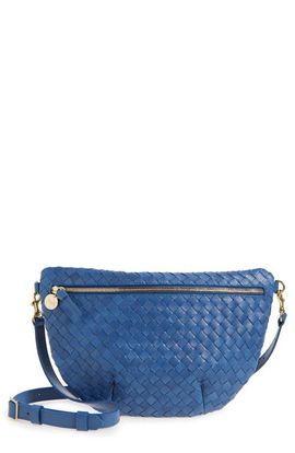 Clare V. Clare V. Medium Grande Woven Leather Belt Bag