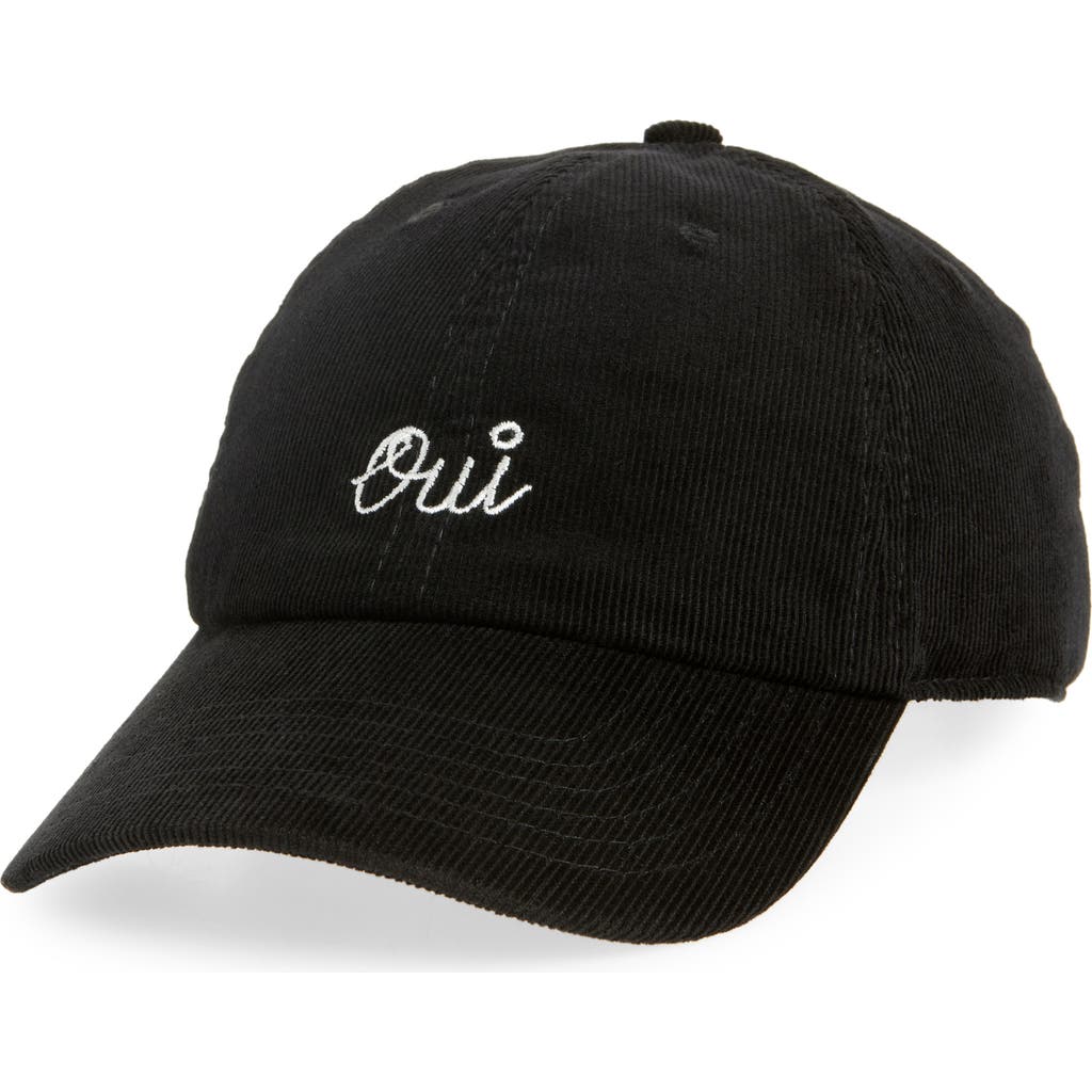 Clare V. Clare V. Oui Corduroy Baseball Hat
