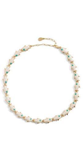 Clare V. Clare V. Pearl Sardine Necklace Cream One