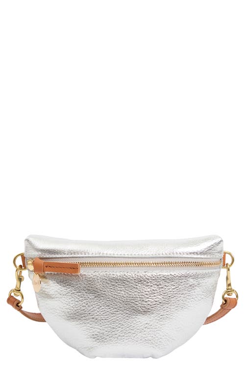 Clare V. Clare V. Petit Metallic Leather Belt Bag