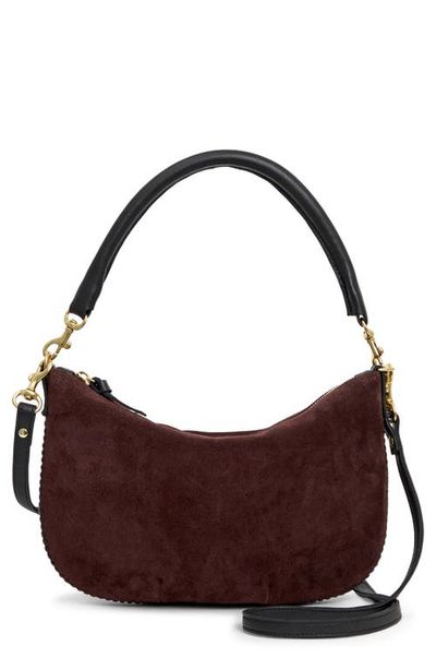 Clare V. Clare V. Petit Moyen Suede Leather Messenger Bag